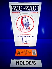 Zig Zag Imported French Cigarette Papers - 24 Booklets of 32 Leaves each