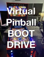 Virtual Pinball Boot Drive Windows PC Atgames Legends 300+ Tables