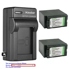 Kastar Battery AC Wall Charger for CGA-D54 D54S Panasonic AG-HVX200AP AG-DVC80