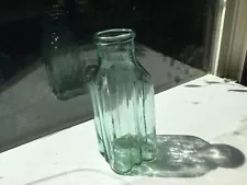 Antique Bottle OP Ornate Pickle Jar