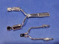 ð Chrome Exhaust 1992 Chevy Corvette 1:24 Scale 1000s Model Car Parts 4 Sale