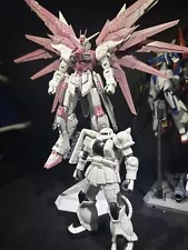 BANDAI MG 1/100 Seed Freedom 2.0 Sakura custom & The Origin Ver. Zaku HG 1/144