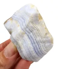 Blue Lace Agate Rough Stone 80.4 grams