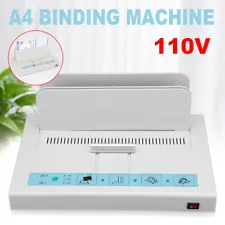 New Listing110V Perfect Binding Machine Universal Electric Book Automatic Binder