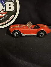 Hot Wheels Blackwalls Shelby Cobra Red Diecast 1:64 VG Condition