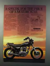 1981 Yamaha XS650 and XS400 Special II Motorcycles Advertiesment