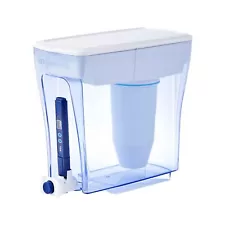 Culligan 20-Cup Ready-Pour 5-Stage Water Filter Dispenser with 5-Stage 0 TDS ...