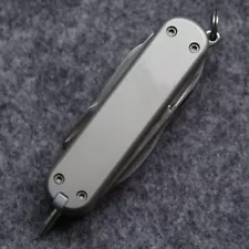 Titanium Scales for 58mm Victorinox Swiss Army 0.6385 Escort multi-role Knife