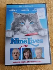 Nine Lives 2016 DVD Spacey Garner Walken New Sealed *Read*