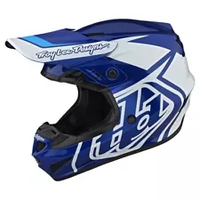 **OPEN BOX** Troy Lee Designs GP Motocross Helmet, Blue/White-Large