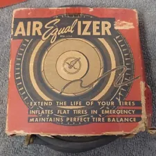 NOS RARE AIR EQUILIZER ACCESSORY 1930s 1940s SPARE TIRE AIR GM FORD CHEVROLET