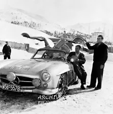 Mercedes 300 SL Gullwing W 198 - 1956 rally race Schock & Moll winner photo