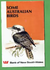 #D448. 1979 AUSTRALIAN BIRDS BOOKLET - THE NEW SOUTH WALES BANK