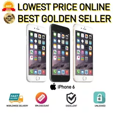 【Hot Sale】Apple iPhone 6-16GB-4.7'' 1GB RAM BACK 8MP-Unlocked smartphone-Good