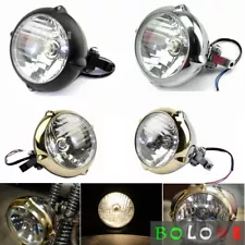 5.5" Vintage Motorcycle Headlight High Low Front Lights For Harley Cafe Racer (For: 1977 Harley-Davidson)