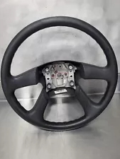 03-07 Chevrolet Express 3500 Black Steering Wheel w/o Leather P15188989 OEM (For: More than one vehicle)