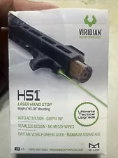 VIRIDIAN HS1 - BLACK / GREEN LASER (912-0031) MLOK