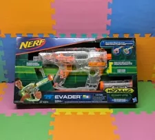 New In Box Nerf Evader Modulus Dart Gun Blaster Glow Green Lights Up Ghost Ops