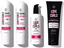 LUS (Love Ur Self) Ultra-Defining Curl Kit for Wavy Hair Simplified Irish Sea...