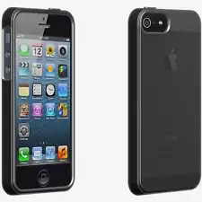 5 Pack -Verizon High Gloss Silicone Case for iPhone 5/5S/SE - Black