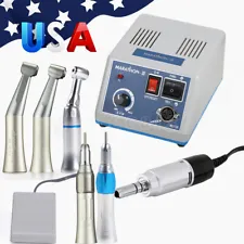 Dental Lab Marathon Electric Micromotor Polisher & Slow Low Speed Handpiece USA