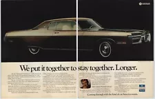 1972 Brown Plymouth Fury Gran Coupe 2 Door Hard Top Sedan Vintage Car Print Ad