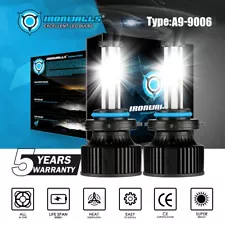 IRONWALLS 9006 HB4 LED Headlight Bulbs Low Beam for Toyota Corolla 2001-2013 (For: 1994 Jaguar XJ6)