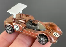 Vintage Hot Wheels Redline 1969 Brown Chaparral 2G US - Excellent, OG Wing! NR