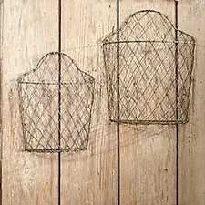 Wire Wall Baskets - 2