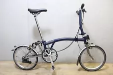 BROMPTON S2L-X Titanium 1X2S 16 inch Folding Bike (2017)