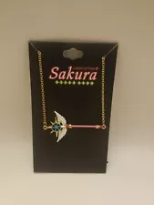 Cardcaptor Sakura CLEAR CARD WAND PENDANT NECKLACE Officially Licensed