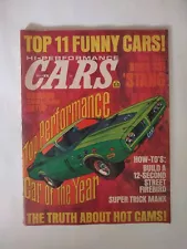 HI-PERFORMANCE CARS Magazine March 1971 USED CONDITION!