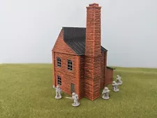 15mm Factory building for - WW2/WWII/Historical/Modern warfare - UNPAINTED