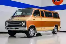 1977 Dodge Tradesman B200 Conversion | 24x36 inch POSTER | classic van