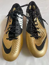 New Nike Men's Vapor Low Football Cleats Gold