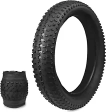 Bike Tire 20x3 in Tire For Fat Tire Bike and Ebike Off Road Knobby Tire 20 PSI