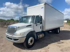 2015 International 4300 28' Dry Van Box Delivery Utility Truck Cummins bidadoo