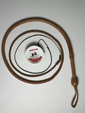 8 ft Indiana Jones Kangaroo Hide Bullwhip