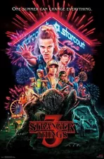 STRANGER THINGS - SEASON 3 - ONE SHEET POSTER - 22x34 - TV 17956