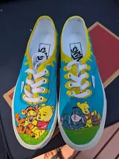 Women's Brand New Winnie The Pooh Disney Vans Sneakers Size 7