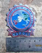 VESPA CLUB NAPOLI Metall Plakette PLACCA BADGE ITALIA PLAQUE GS 150 160 FOR SALE