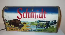 Vintage Schmidt Beer Motion Light Bar Display St Paul MN RARE