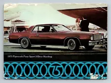 Plymouth Fury Sport 1975 Elyria,OH Lorain County Ohio Dealer Advertising