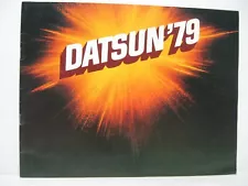 1979 Datsun Full Line 200SX 280ZX Pickups Car Dealer Sales Brochure Catalog