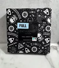 Cynthia Rowley Halloween Sun Stars Moon Skull Ouija Board Full Sheet Set NEW