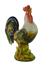 17" Inch Cermic Rooster Statue