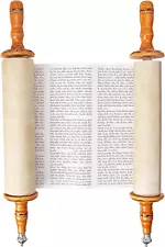 Complete Torah Scroll, TR3-19" Long