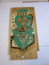 Rare Original 1977 Bally Eight Ball Pinball Machine Playfield