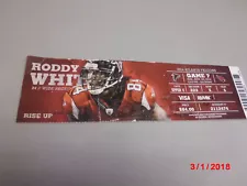 Arizona Cardinals vs. Atlanta Falcons November 30,2014 Game Ticket Stub