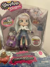 NEW IN BOX SHOPKINS SHOPPIES SPECIAL EDITION GEMMA STONE DOLL FIGURE WALLMART